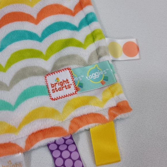 Bright Starts Taggies Lovey Security Blanket - Picture 2 of 11